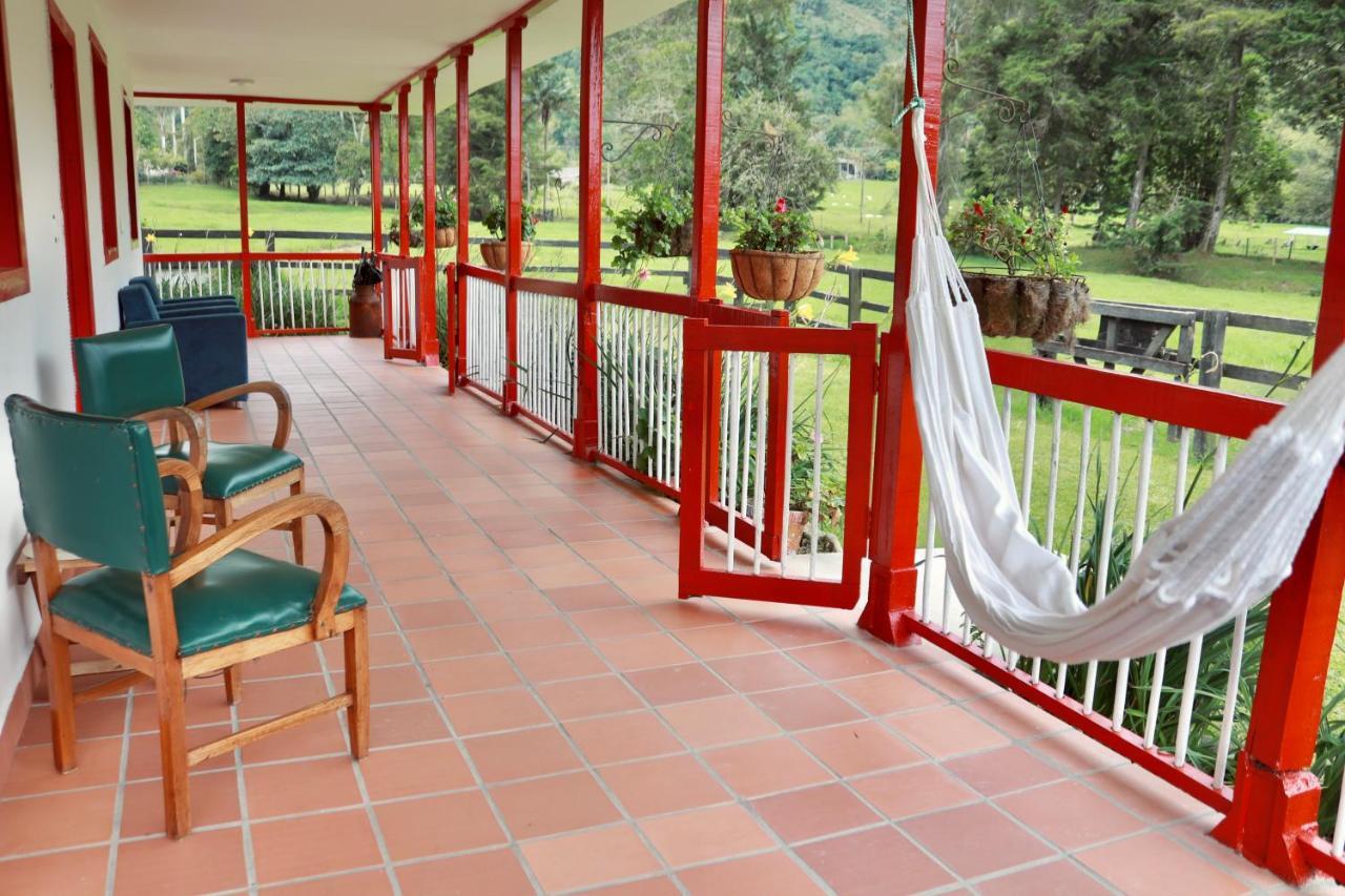 La Cabana Ecohotel - Valle Del Cocora Salento Exteriér fotografie