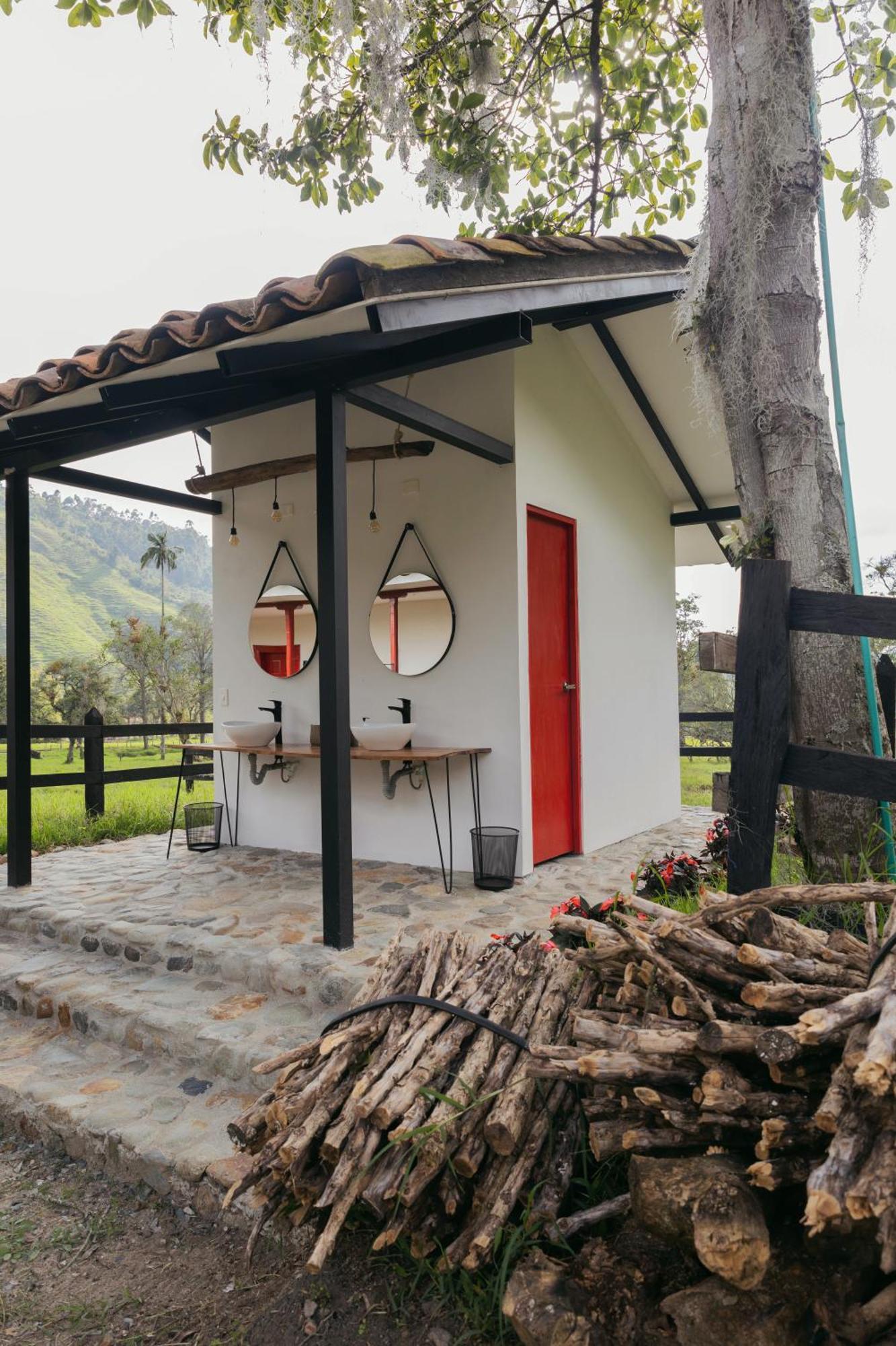 La Cabana Ecohotel - Valle Del Cocora Salento Exteriér fotografie