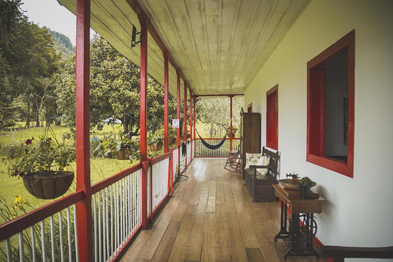 La Cabana Ecohotel - Valle Del Cocora Salento Exteriér fotografie